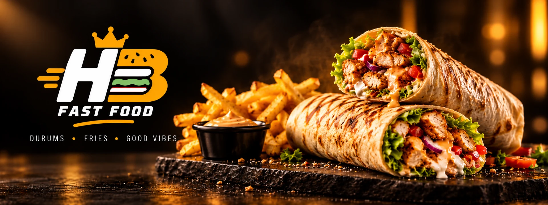 HB Fast Food banner